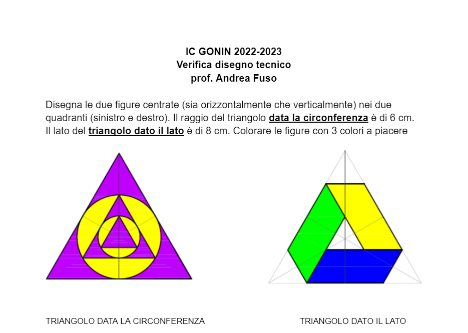 Disegno tecnico -  di C. M.